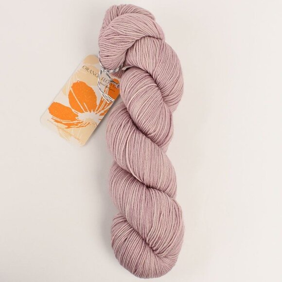 Orange Flower SW Merino Fingering 4 Ply Yarn 437 Yards Color Flourish - Picture 1 of 3
